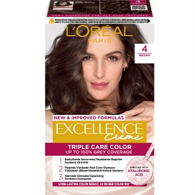 L'Oréal Paris Excellence Crème permanent hårfarge 4 Brown