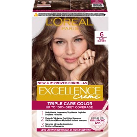 L'Oréal Paris Excellence Crème permanent hårfarge 6 Dark Blonde