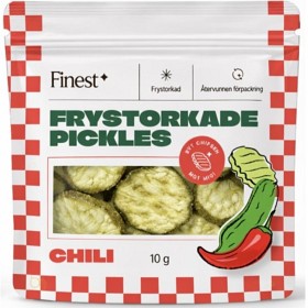 Finest Frysetørkede Pickles, Chili 10 g