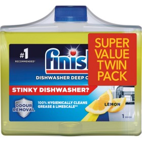 Finish Diskmaskinrengjøring Lemon 2 x 250 ml