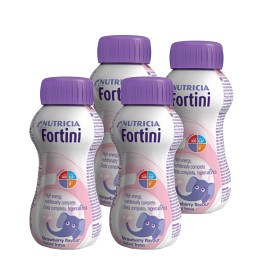 Fortini Jordbær 4 x 200 ml