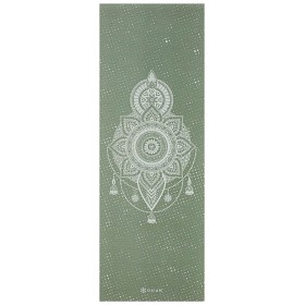 Gaiam Celestial Green Yoga Mat 5 mm Classic Printed