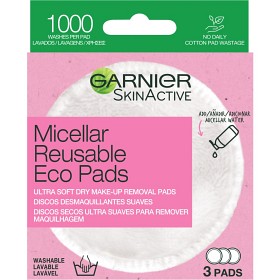 Garnier Skin Active Micellar Reusable Eco Pads 3 stk