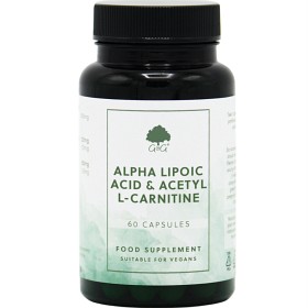 G&G Vitamins Alpha Lipoic Acid & Acetyl L-Carnitine 60 kapsler