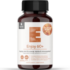 GLYC Custom Biotics Plus Enjoy 60+ 60 kapsler