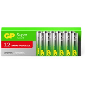 GP Batteri Super AAA/LR03 12-pack G-Tech-image