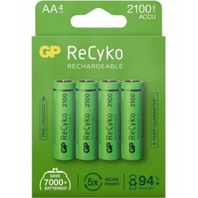 GP ReCyko NiMH 210AAHCE-2WB4 4-pack-image