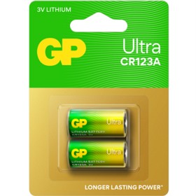 GP Ultra Litium batteri CR123A, 2-pack-image