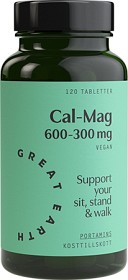 Great Earth Cal-Mag 600-300 mg 120 tabletter-image