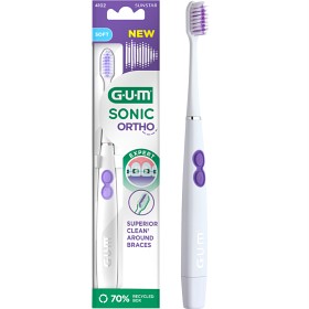 GUM Sonic Ortho tannbørste Myk