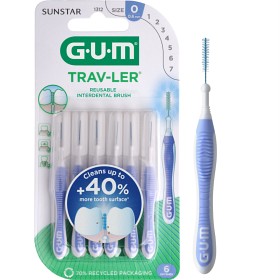 GUM Travler Mellanrumsborste 0,6