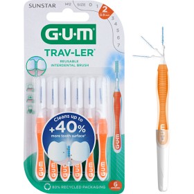 GUM Travler Mellomromsborste 0,9