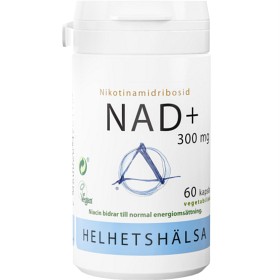 Helhetshälsa NAD+ 300 mg 60 kapsler