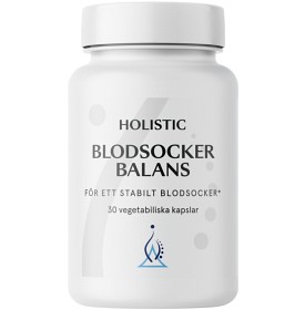 Holistic Blodsukkerbalanse 30 vegetabilske kapsler