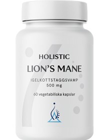 Holistic Lion's Mane 60 vegetabilske kapsler