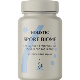 Holistic Spore Biome Sporformede melkesyrebakterier 30 vegetabilske kapsler