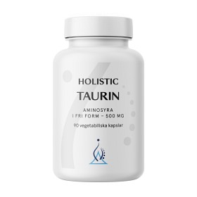Holistic Taurin 500 mg 90 kapsler