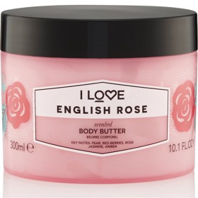 I LOVE Signature Indulgent Body Butter English Rose 300 ml