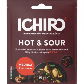 Ichiro Kryddblandning Hot & Sour 15 g-image