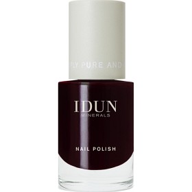 IDUN Minerals Nail Polish Granat Chocolate Brown