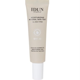 IDUN Minerals Moisturizing Mineral Skin Tint SPF 30 Vasastan Tan/Deep