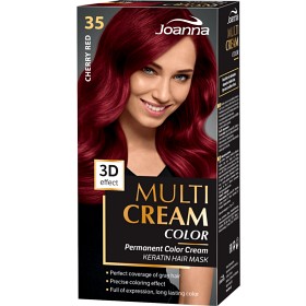 Joanna Multi Cream Color Cherry Red (35)