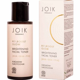 JOIK Organic Re-Boost Glow AHA+BHA+PHA Brightening Facial Toner 100 ml