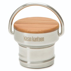Klean Kanteen Bamboo Cap (for Classic Bottles) Brushed Stainless/Natural