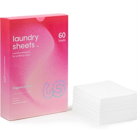 Laundry Sheets Fragrance Free 60 stk