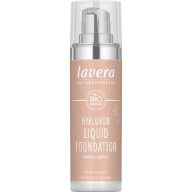 Lavera Hyaluron Liquid Foundation Natural Ivory 01 30 ml