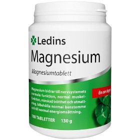 Ledins Magnesium 250 mg 100 tabletter-image