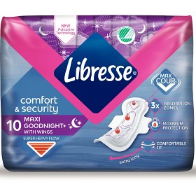 Libresse Maxi Goodnight 10 stk-image