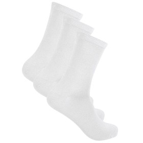 Life Wear Bambustrømpe med komfortstrikk Hvit 3-pack-image
