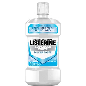 Listerine Advanced White mildere smak 500 ml-image