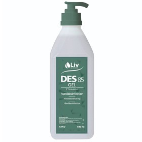 Liv Des Gel 85 hånddessinfeksjon 600 ml