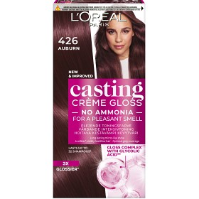 L'Oréal Paris Casting Crème Gloss Semi-permanent hårfarge for alle hårtyper 426 Auburn