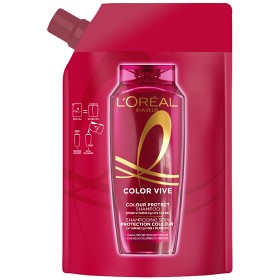L'Oréal Paris Elvital Color Vive Shampoo Refill for farget hår 500 ml