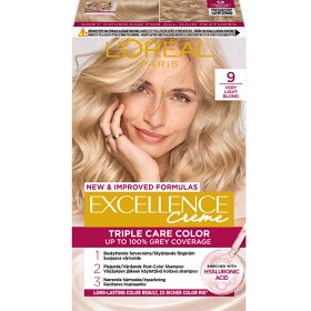 L'Oréal Paris Excellence Crème permanent hårfarge 9 Very Light Blond