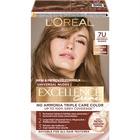 L'Oréal Paris Excellence Universal Nudes 7U Universal Blonde