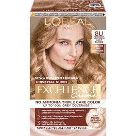 L'Oréal Paris Excellence Universal Nudes 8U Universal Light Blonde