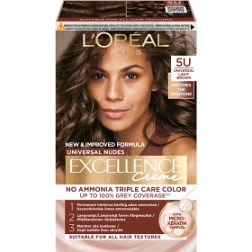 L'Oréal Paris Excellence Universal Nudes 5U Universal Light Brown