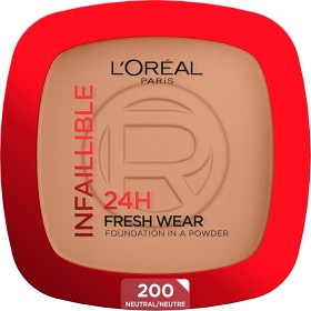 L'Oréal Paris Infaillible 24h Fresh Wear Powder Foundation Golden Sand 200