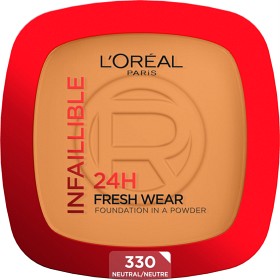 L'Oréal Paris Infaillible 24h Fresh Wear Powder Foundation Hazelnut 330