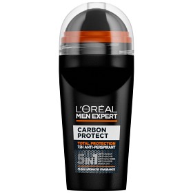 L'Oréal Paris Men Expert Carbon Protect Total Protection 48H Anti-Perspirant Deodorant Roll-On 100 ml