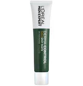 L'Oréal Paris Men Expert Derma Control 2-i-1 punktbehandling & ansiktsmaske for uren hud 45 ml