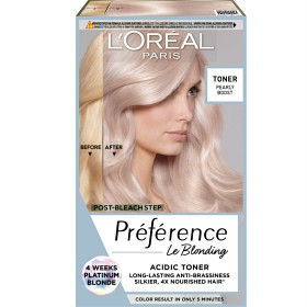 L'Oréal Paris Préférence Le Blonding Acidic Toningsfarge 02 Pearly Boost