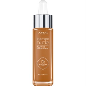 L'Oréal Paris True Match Nude Plumping Tinted Serum 7-8 Tan - Deep