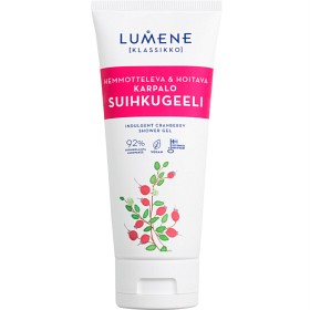 Lumene KLASSIKKO Indulgent Cranberry Shower Gel 200 ml