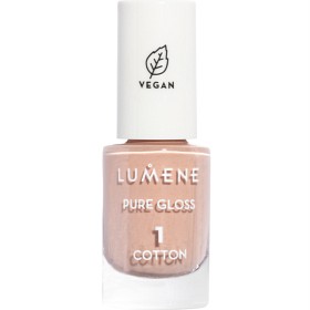 Lumene Pure Gloss Nail Polish 1 Cotton 5 ml
