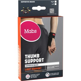 Mabs Tumbandasje Venstre Svart